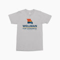 Wellman for Congress Tee